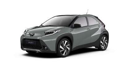 Toyota Yaris niebieski